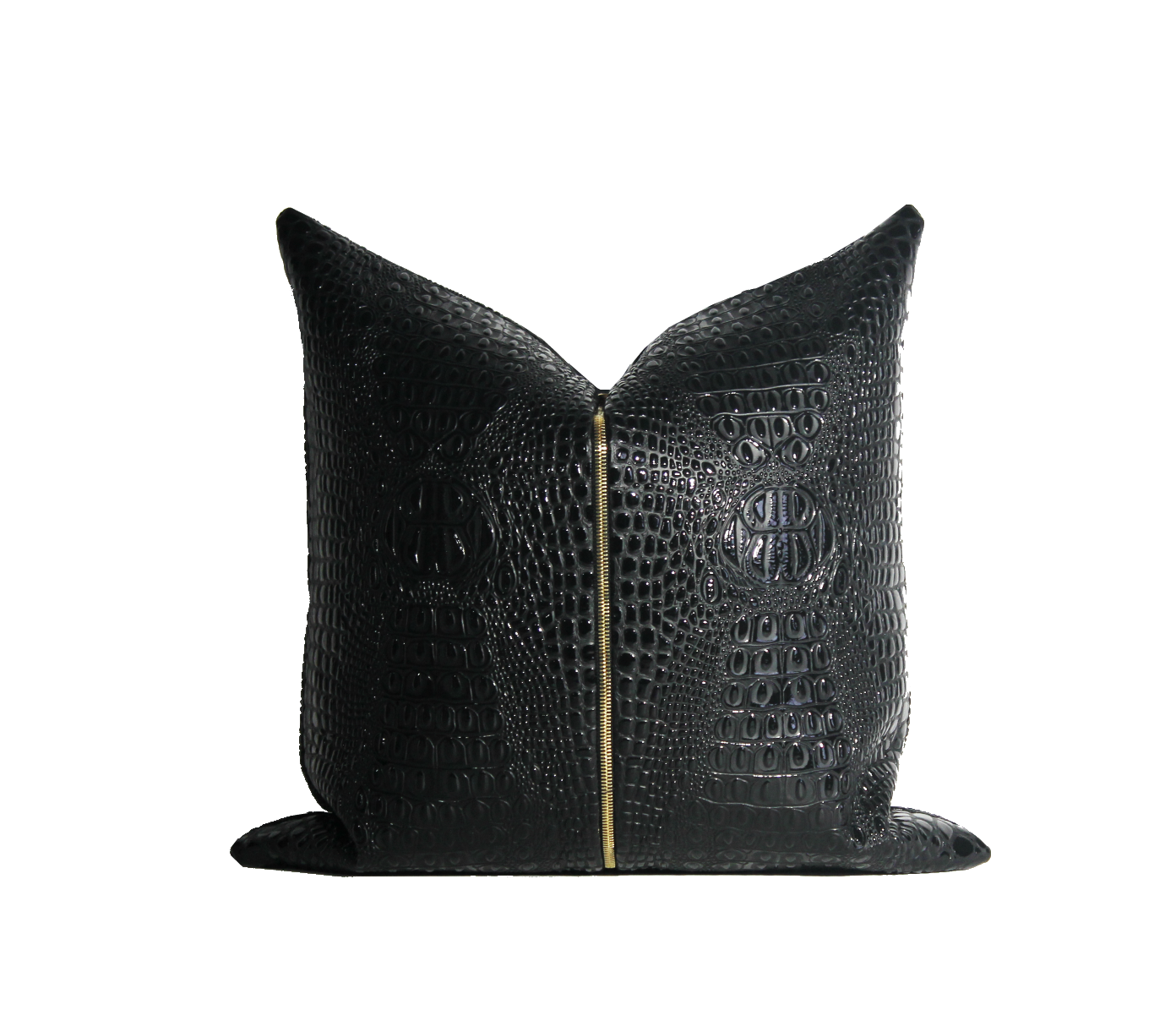 NOIR © Crocodile Skin Pillow