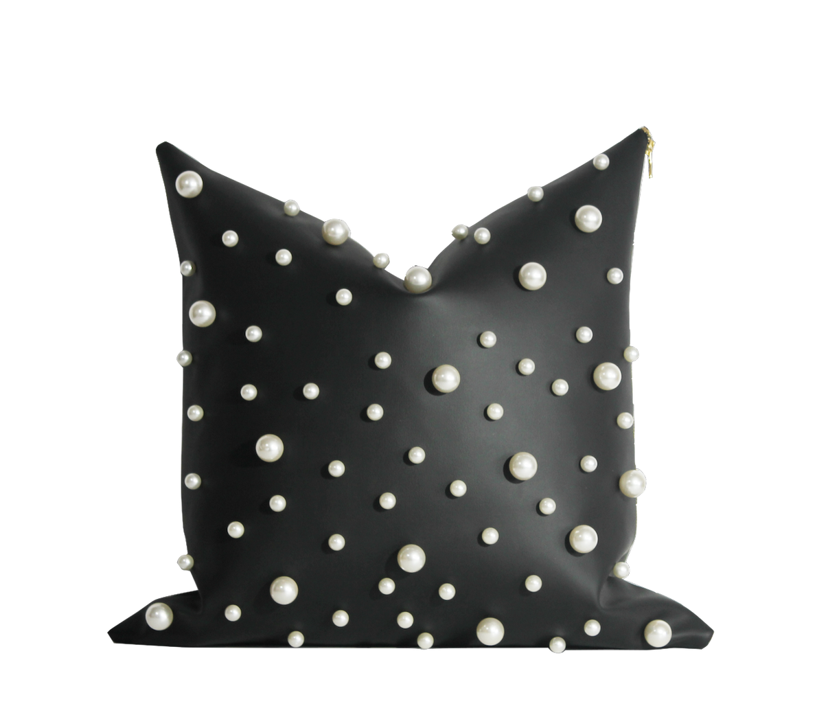 Luxury Pillow Collection Black Pearl Pillow Stud Pillows
